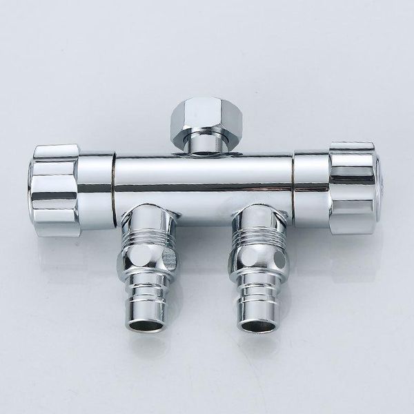 

brass bibcock double using washing machine faucet wall bathroom corner garden outdoor tap mop balcony g1/2' sink faucets