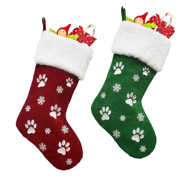 

christmas decorations stocking gift bag candy large pendant