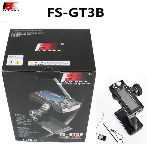 

flysky fs gt3b fs-gt3b 2.4g 3ch rc system gun remote control transmitter with fs-gr3e receiver for car boat controlers