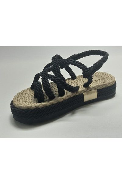 

women's black sandals