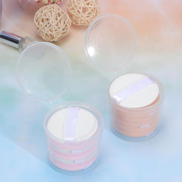 

sponges, applicators & cotton 12pcs round makeup sponges wet and dry use powder puff tool for cream liquid foundation (and khaki each 6pcs)