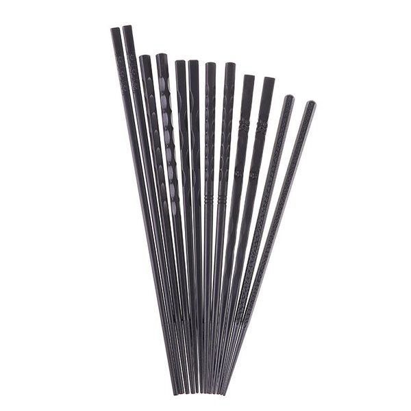 

chopsticks 1pair black sushi fast noodles tableware kitchen chinese cutlery