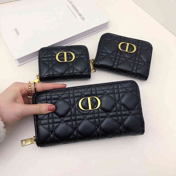 

bag handbag autumn and winter women's small wallet fashion change clip short zipper multifunctional mobile phone, Black;red