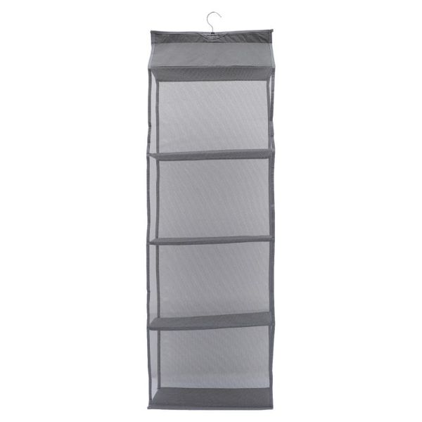 

four-layer hanging closet organizer storage cabinet bags protector