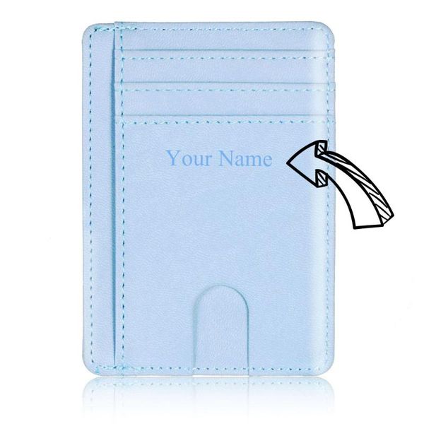 

card holders trassory men women slim rfid lightweight front packet wallet small bank travel leather business case holder, Brown;gray