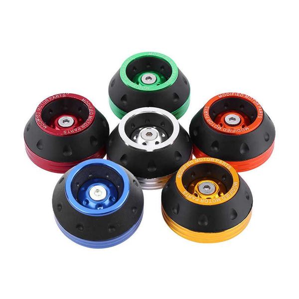 

parts 2pcs universal motorcycle front fork frame slider falling protector cnc aluminum screw bolt crash protection cups