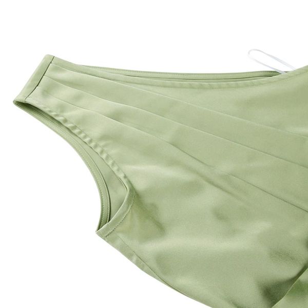 

casual dresses women one-shoulder dress, adults summer tie-up sleeveless solid color slit, Black;gray