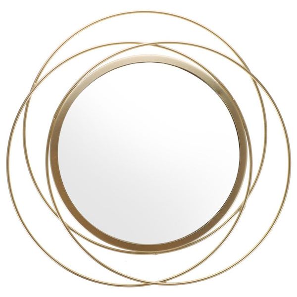 

wall lamp 1pc hanging mirror vintage decorative round frame for home dorm