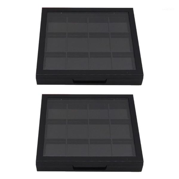 

storage bottles & jars 2pcs convenient cosmetics cases multi-grid sub package