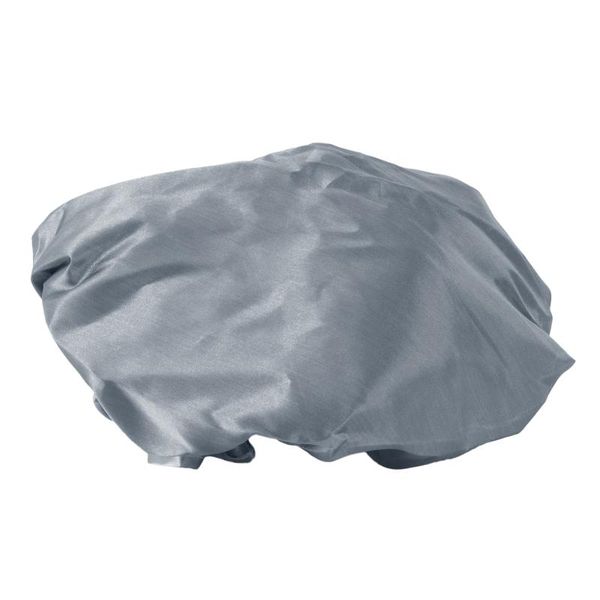 

shower caps 1pc thickened double layer waterproof elastic for men (grey)