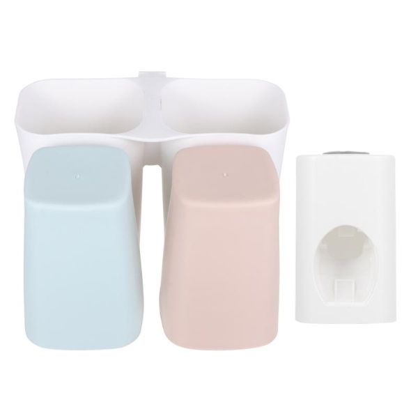 

bath accessory set multifunctional toothpaste racks space saving bathroom washroom organizer