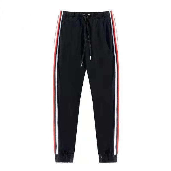 

spring men's casual pants luxury accessories designer custom running street hip hop leggings, Black