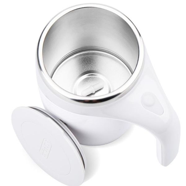 

automatic stirring coffee cup insulation self auto mix mug warmer bottle 23ga mugs