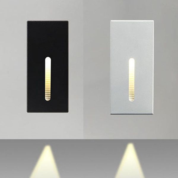 

outdoor wall lamps thrisdar 3w waterproof led step light ip65 aluminum footlight corridor fence porch