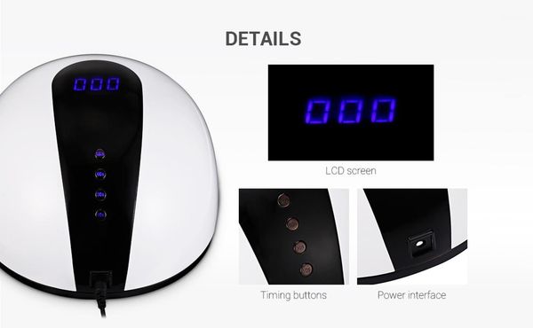 

36 leds uv led manicure tool curing nail gel dryer lamp1