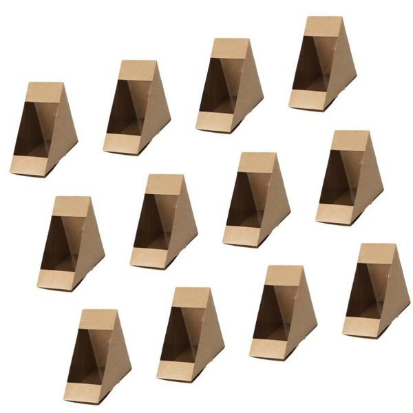 

gift wrap 50 pcs sandwiches storage box cakes wrapping kraft paper packing