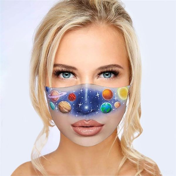 

YMp 2020 digital women's 3d dustoofsunscreenanti haze designer masks face 2020 facial digital facial women's 3d inting dustproofsunscreenan