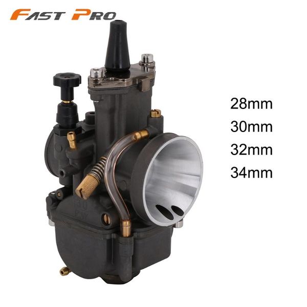 

30 32 34 mm carburetor universal 2t 4t motorcycle atv buggy quad go kart jet dirt bike fit on racing motocross fuel system