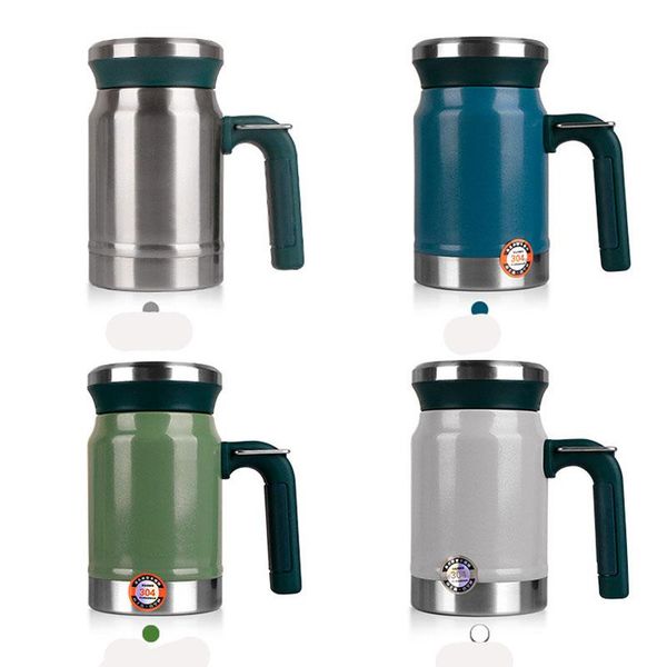 

water bottles vacuum cup 304 stainless steel large capacity office tea with handle