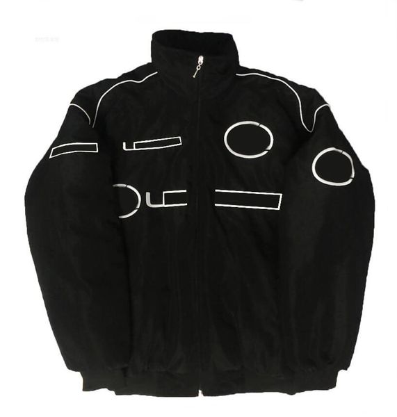 

f1 formula one racing cotton jacket full embroidered logo winter jacket