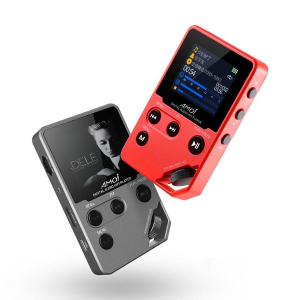 

amoi c10 hifi mp3 music player hd lossless mini sports jogging dac radio fm tf 128g stereo recorder trackwheel walkman dsd & mp4 playe playe