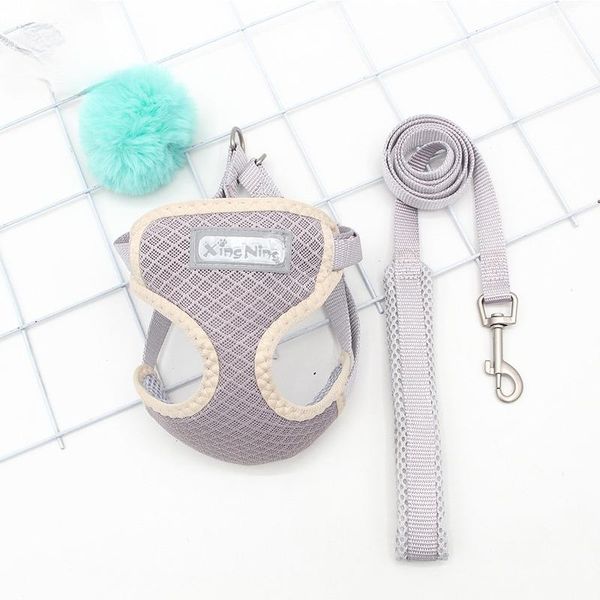 

dog collars & leashes pet supplies leash chest strap for small cat rope puppy collar and set harness yc250