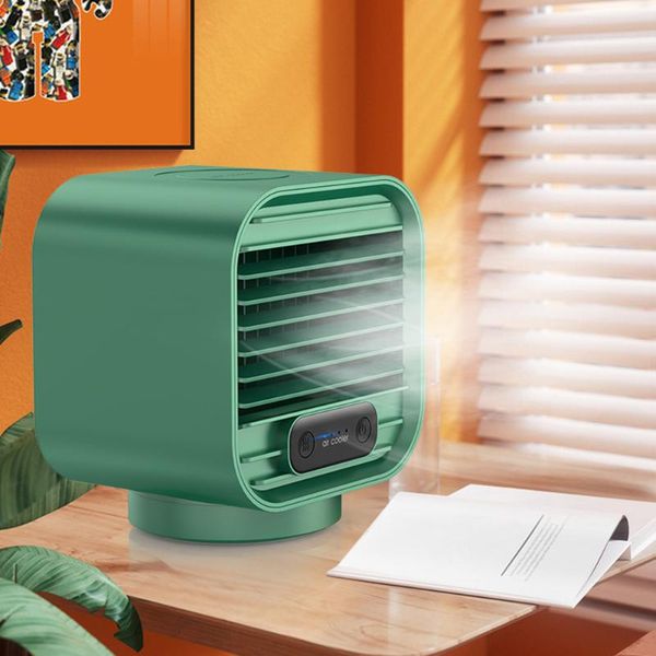 

electric fans portable usb rechargeable quiet nano spray air cooler humidifier fan 3 gears adjustable summer personal desktable