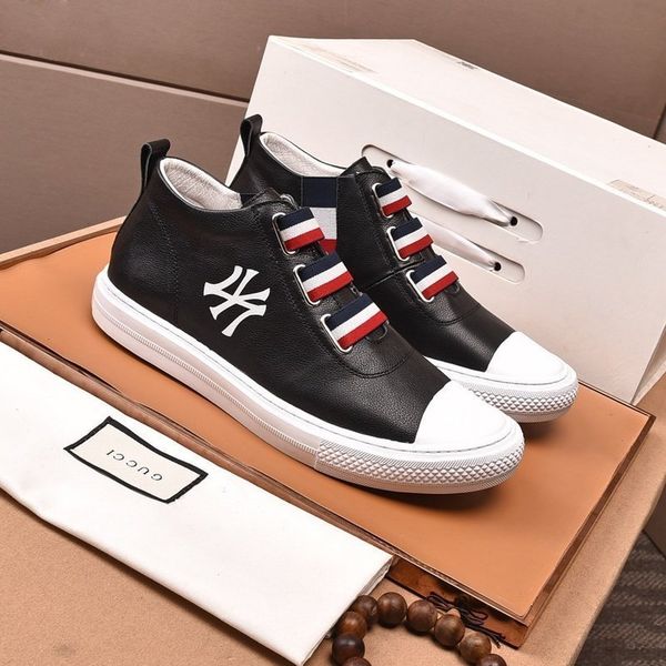 

k8br men sneakers loafers boots moccasins buckles lace-ups dress shoes, Black