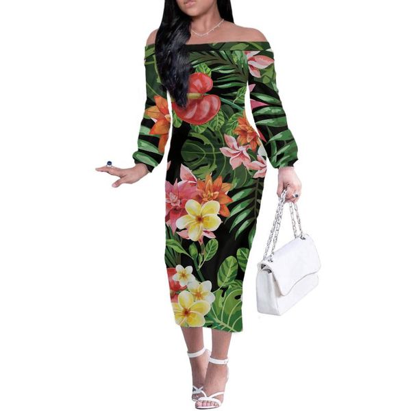 

casual dresses hycool maxi red summer autumn dress off shoulder nightclub party bodycon women vestidos 2021, Black;gray