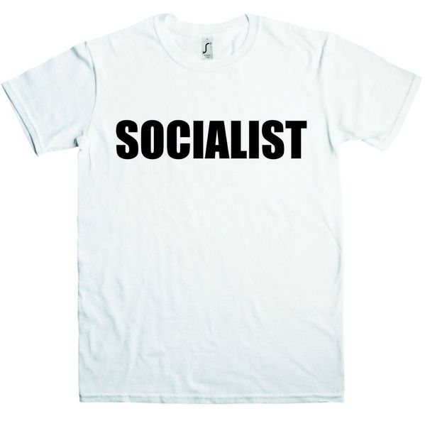 

socialist t-shirt-protest, political, different sizes/colours, White;black