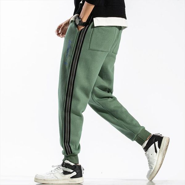 

m 6xl 95% cotton sweatpants women pant trousers black green sweat casual pants streetwear spring autumn