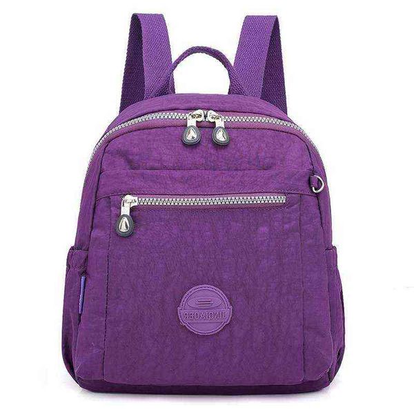 

new arrive wholesale fashion casual waterproof nylon backpack y1105