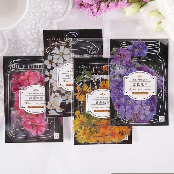 

gift wrap 4 designs ins style shanye shimmer series cute little flower diary scrapbook creative manual diy decorative sticker