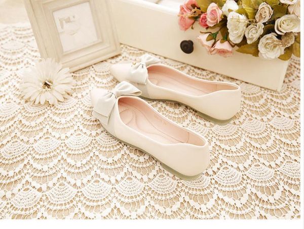 

women's shoes in spring and autumn flat bottom pointed end @qwbh579, Black