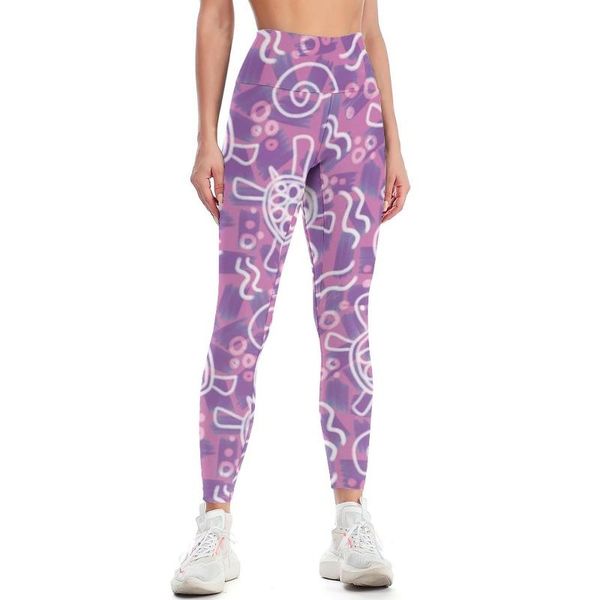

yoga outfit turtle leggings fancy print pants women drop hockey push-up