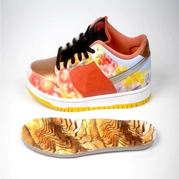 

2021 authentic sb sports shoes men pueblo hawker box tie-dye chinese low with street copper light silver metallic outdoor brown cny ori rhpt