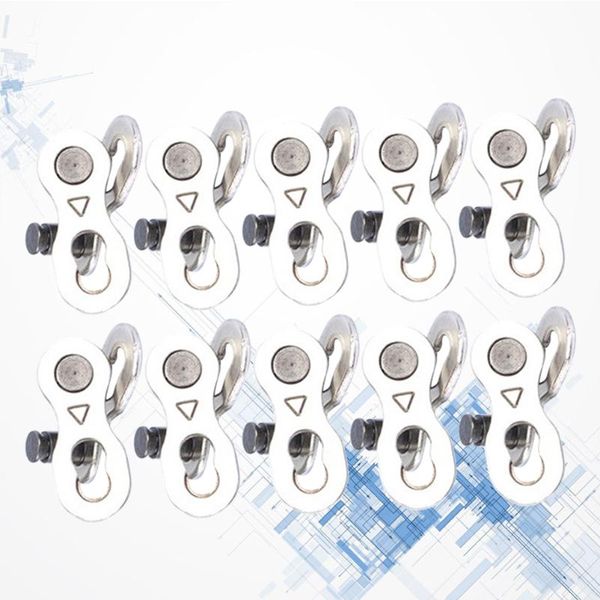 

car sponge 10 pair buckle chain 8 quick link bike for silver