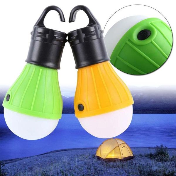 

1pc portable emergency camping tent soft light outdoor hanging sos 3 led lanters bulb fishing lantern hiking energy saving lamp lanterns