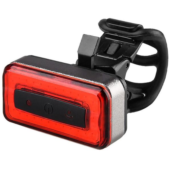 

quality mountain bike taillights bicycle warning square charging night riding equipment lights