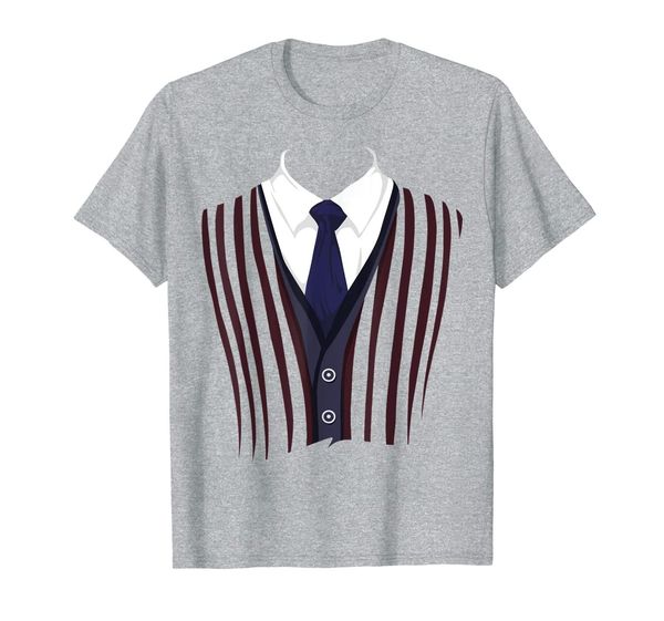 

classy fun fake tuxedo suit t-shirt nice black tie tee t-shirt, White;black