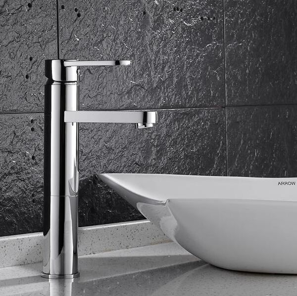 

bathroom sink faucets tall basin faucet swan style chrome plated mixer tap and cold water single hole deck mount bath 52268