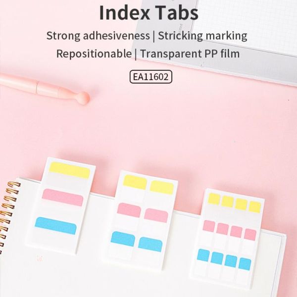 

deli index label transparent sticker classification 25 * 28mm removable and repositionable gift wrap