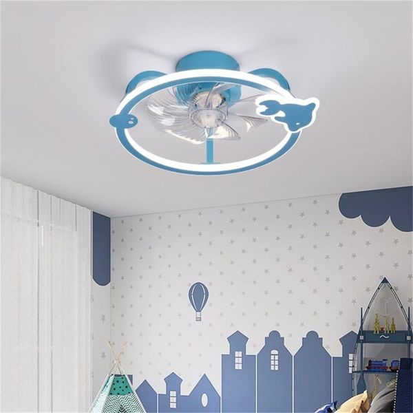 

ceiling fans oufula contemporary cartoon fan with lights remote control lighting for home children bedroom
