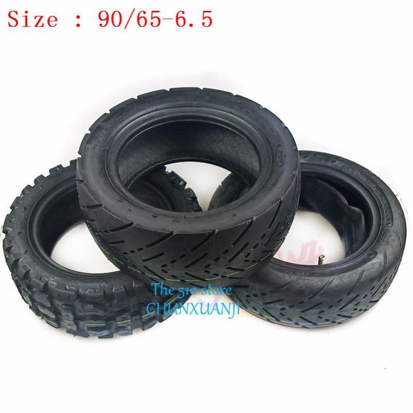 

motorcycle wheels & tires 11 inch off road city tire inflatable tubeless tyre 90/65-6.5 for dualtron thunder electric scooter speedual plus