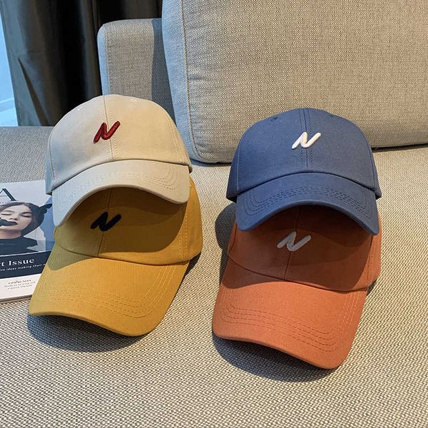 

cap spring and summer designer embroidered baseball fashion 2022 new versatile leisure girl sun hat, Yellow