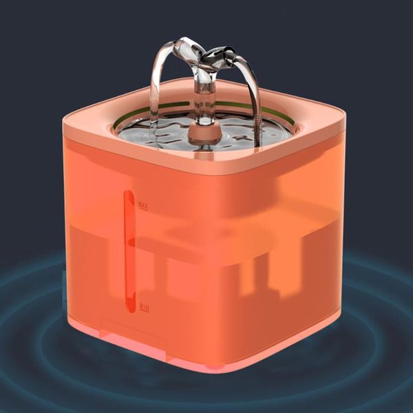 

cat bowls & feeders automatic pet cats water fountain dispenser for dogs waterer drinker feeder bowl filter container kitten puppy supply