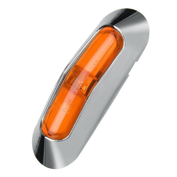 

universal side marker lights waterproof 10pcs 12v/24v 2500-5000k 4led 4w accessory car led emergency