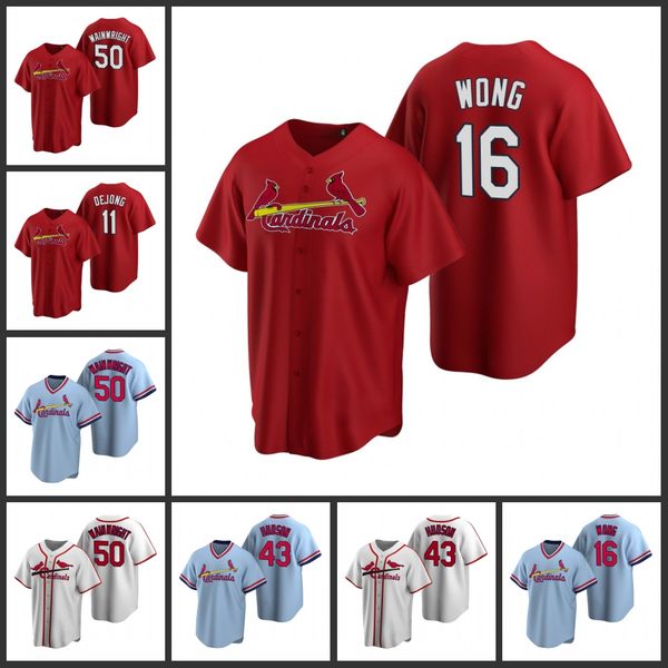 

st. louis cardinals men kolten wong paul dejong women youth jersey, Black