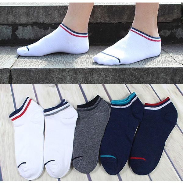 

men's socks 20/10pair men cotton blends low cut ankle for man's short no show anti slip invisible male summer wholesale, Black