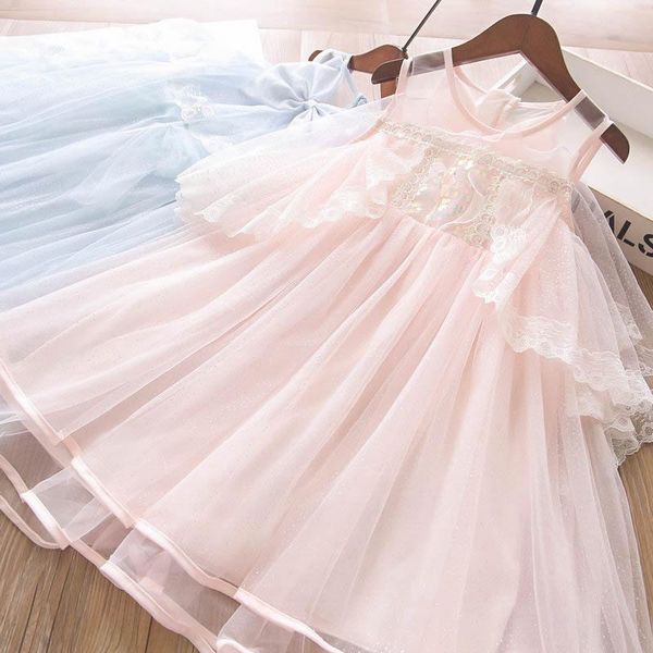 

baby girls wear dress sequins girl's dresses, Red;yellow